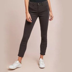Anthropologie Jeans Black Button Utility Jeans 30
